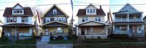 boarded up houses